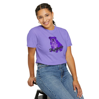 Purple Bulldog - Artist SJW