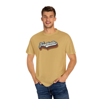 Fayetteville Vintage-Inspired T-Shirt | Unisex Casual Tee, Retro Graphic Shirt, Streetwear, Gift for Him/Her, Summer Wear