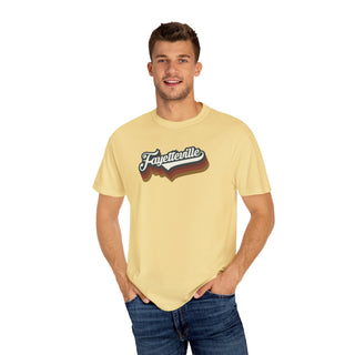 Fayetteville Vintage-Inspired T-Shirt | Unisex Casual Tee, Retro Graphic Shirt, Streetwear, Gift for Him/Her, Summer Wear
