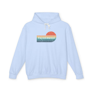 Faynomenal Retro Sunset Unisex Lightweight Hoodie
