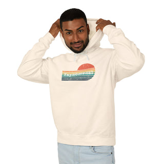 Faynomenal Retro Sunset Unisex Lightweight Hoodie