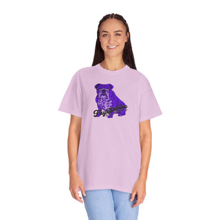 Purple Bulldog - Artist SJW