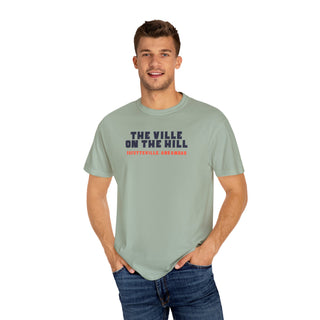Fayetteville The Ville T-Shirt, Casual Tee, Arkansas Style Shirt, Gift for Friends, College Pride Apparel, Unisex Graphic Tee