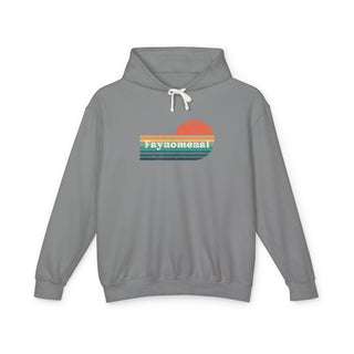 Faynomenal Retro Sunset Unisex Lightweight Hoodie