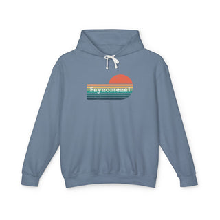 Faynomenal Retro Sunset Unisex Lightweight Hoodie