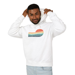 Faynomenal Retro Sunset Unisex Lightweight Hoodie