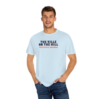 Fayetteville The Ville T-Shirt, Casual Tee, Arkansas Style Shirt, Gift for Friends, College Pride Apparel, Unisex Graphic Tee