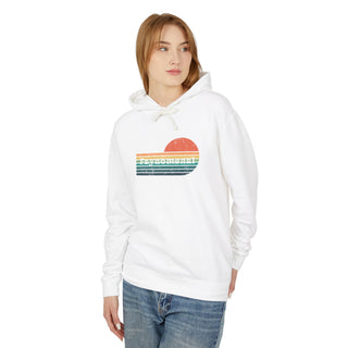 Faynomenal Retro Sunset Unisex Lightweight Hoodie