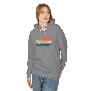 Faynomenal Retro Sunset Unisex Lightweight Hoodie