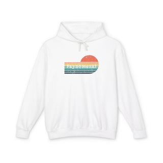 Faynomenal Retro Sunset Unisex Lightweight Hoodie